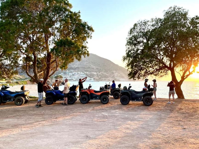 Agia Pelagia: Sunset or Morning Quad Tour & Ghost Town Visit - The Ghost Town Stop: Abandoned Cottages With Real Atmosphere