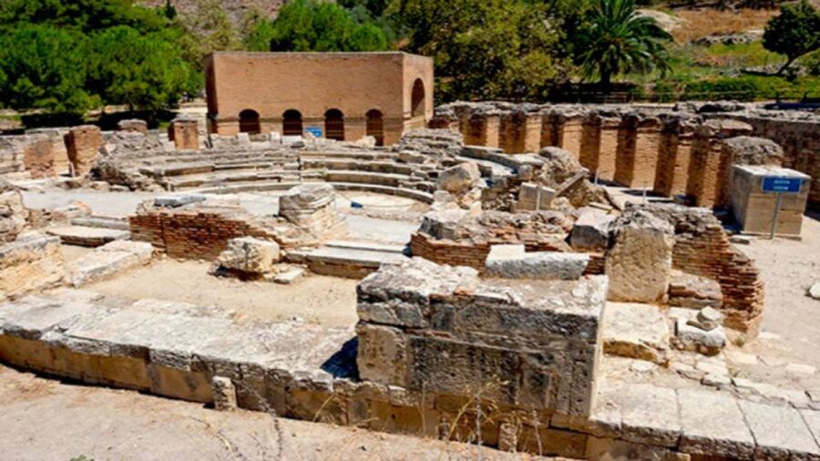 Archaeological and Natural Beauties of South Central Crete - Matala: swim in the crystal-clear water and reset