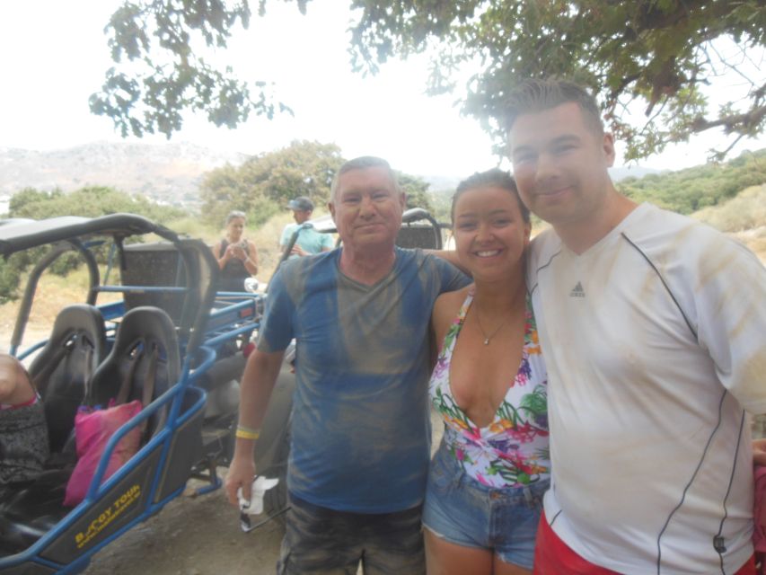 Buggy safari Crete (Transfer and lunch) analipsi- hersonisos - Potamos Beach snorkeling break and the final private swim