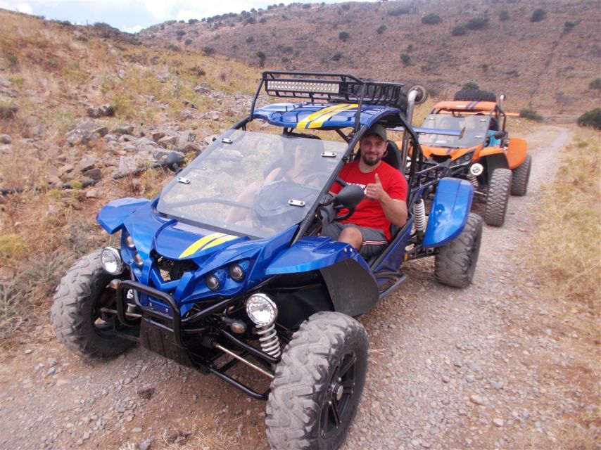 Buggy safari Crete (Transfer and lunch) analipsi- hersonisos - Meeting the bug: instructions, helmets, and how not to stress