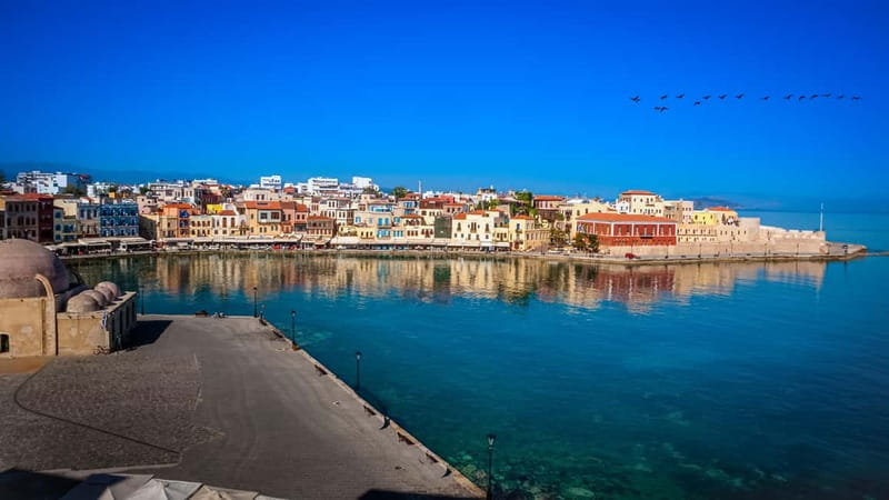 Crete: Chania Old Town, Rethymno & Kournas Lake - Chania Old Town: Ottoman Warehouses, Venetian Corners, and the Lighthouse