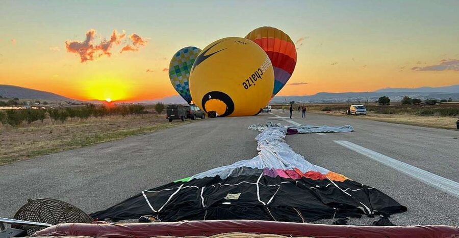 Crete: Hot-Air Balloon Flight with Breakfast and Wine - Step-by-step: what happens before you lift off