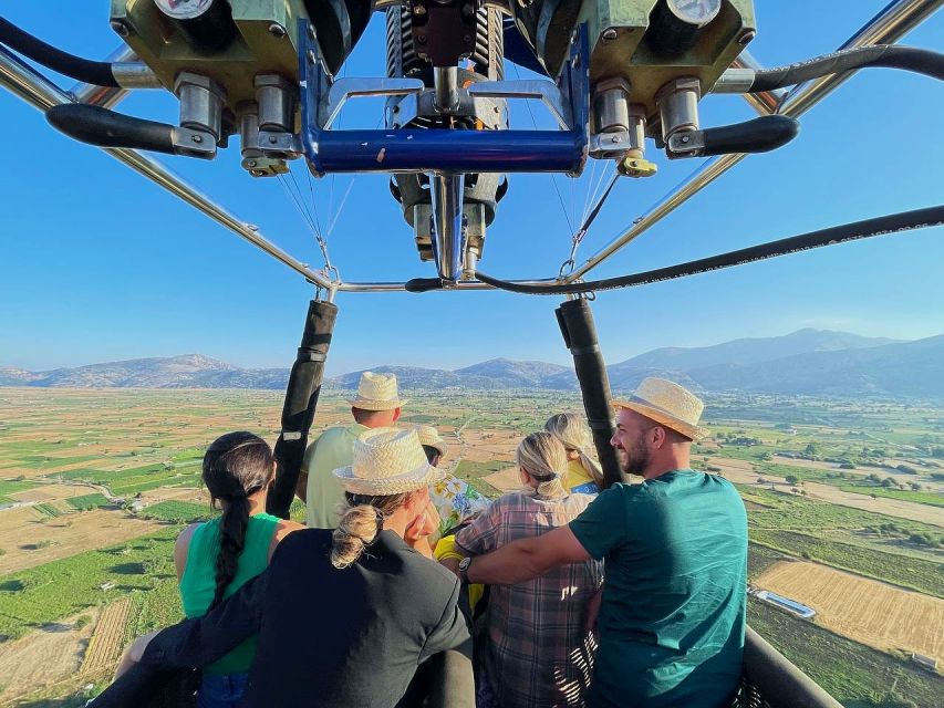 Crete: Hot-Air Balloon Flight with Breakfast and Wine - Photo stop, scenery stops, and the wildlife time on the way