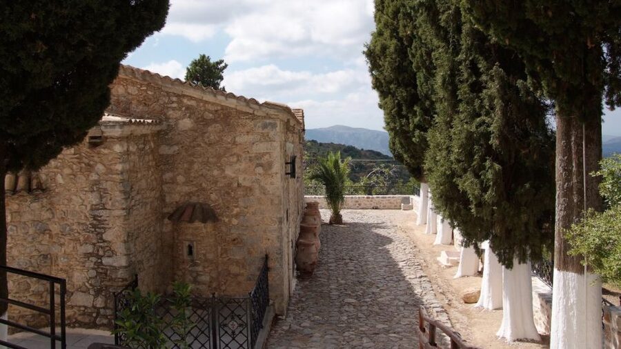 Crete: Knossos, Lasithi, Lasinthos and Olive Farm Combo Tour - Krasi village: springs and an ancient plane tree for a quick reset