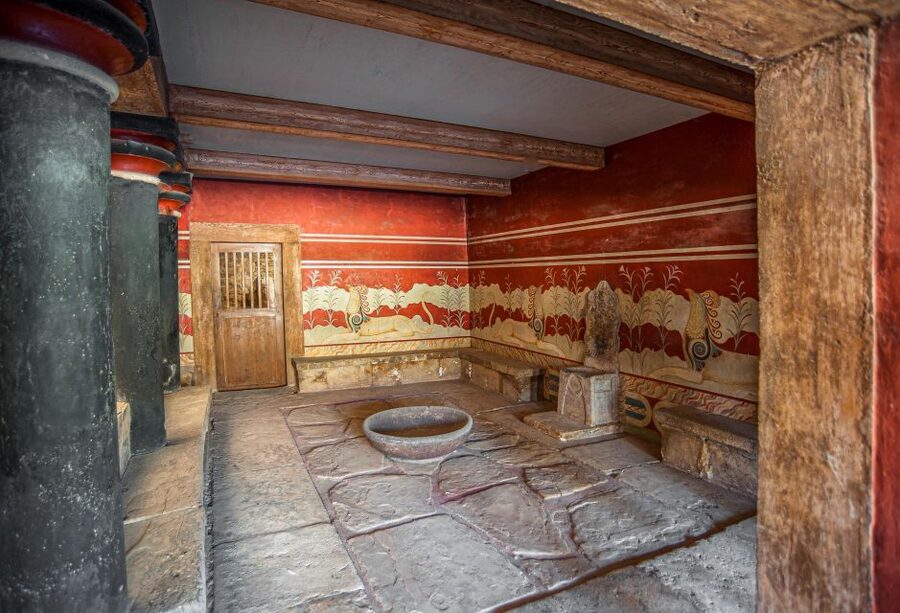 Crete: Lasithi Plateau & Knossos Palace Tour - Knossos Palace: guided stories of Minos, the Minotaur, and the Labyrinth