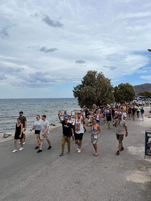 Crete: Milatos Cave Amazonas Zoo Park Jeep Safari Tour - Elounda: wine, lunch, and a real beach break