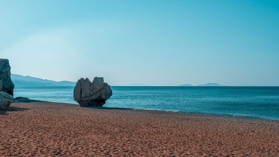 Crete: Preveli Tropical Beach and Palm Forest - Preveli Beach time: sand, swims, and the Stone of Lovers