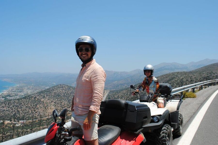 Crete: Quad Off-Road Tour to Villages with Hotel Transfers - Potamos Beach and a final church stop: scenic breaks before lunch