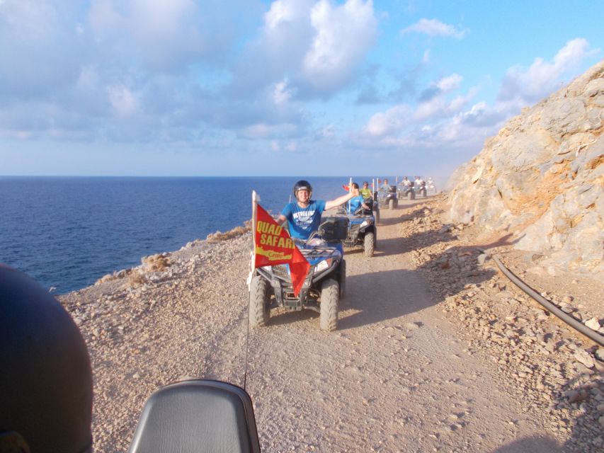 Crete: Quad Safari with Monastery, Malia Palace and Lunch - Potamos Beach swim finish: why cooling off is part of the plan