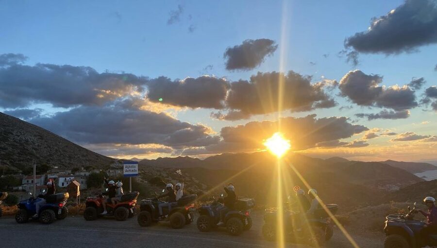 Crete: Sunset or Morning Quad with Local Products Tasting - Key highlights you’ll remember