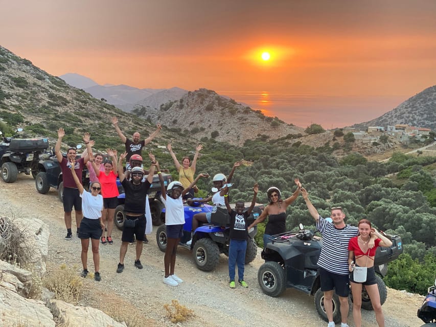 Crete: Sunset or Morning Quad with Local Products Tasting - Should you book it?
