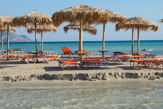 Day Tour to Elafonisi Beach from Heraklion with Pickup Included - Toilets, Showers, and Cash-Driven Moments