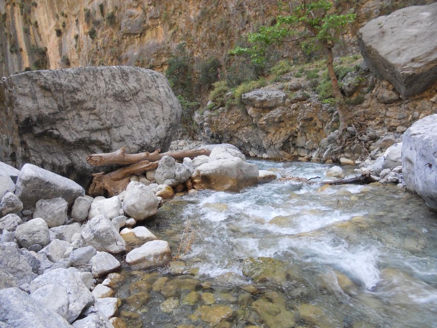 From Agia Galini/Matala: Samaria Gorge Hiking Tour - Inside Samaria Gorge: 18 km of natural drama