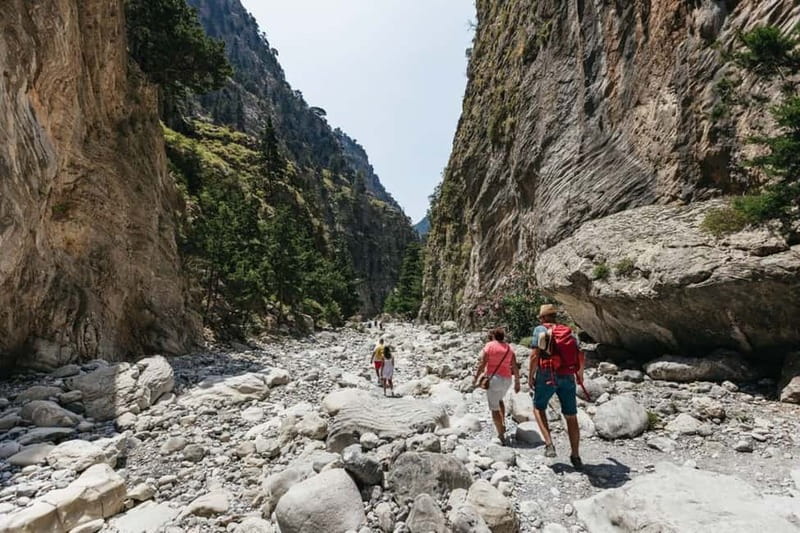 From Heraklion,Agia Pelagia,Malia: Samaria Gorge Guided Trip - The gorge entrance and why the tickets matter