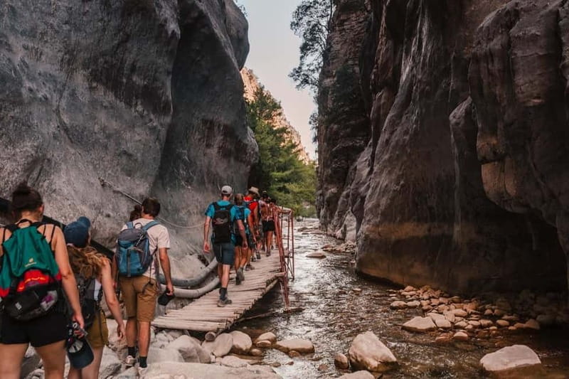 From Heraklion,Agia Pelagia,Malia: Samaria Gorge Guided Trip - Bus timing and the long day reality