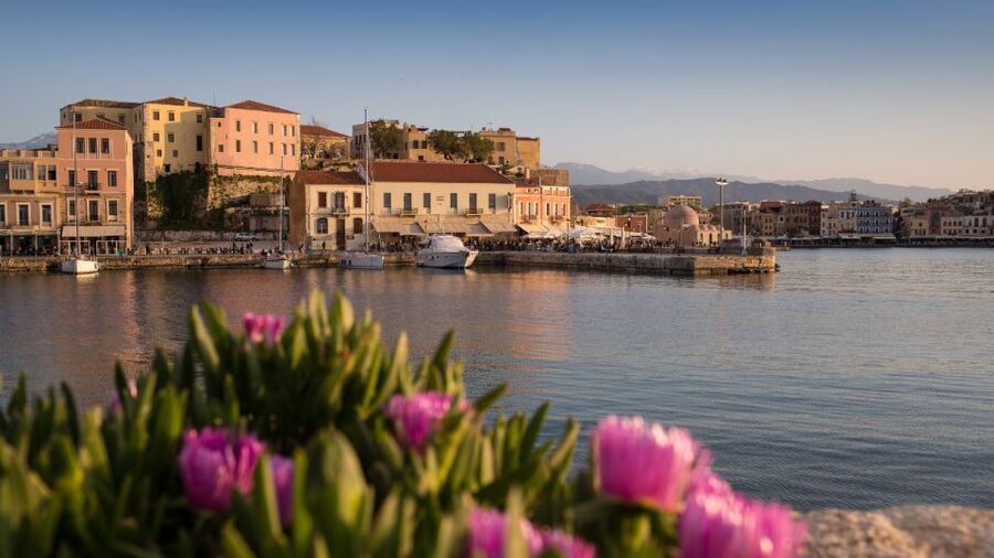 From Heraklion: Chania Town, Kournas Lake, and Rethymno Tour - Chania’s Venetian streets: your first big walking block