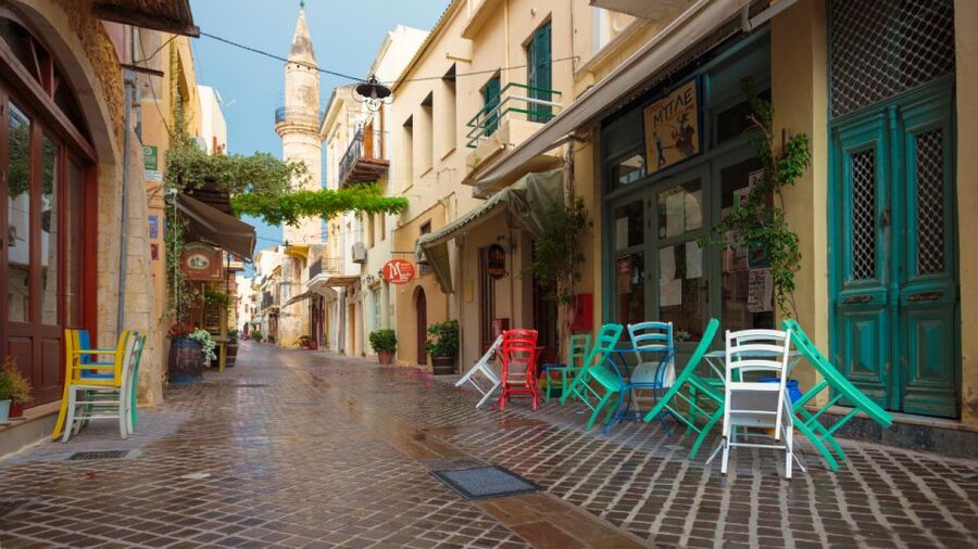 From Heraklion: Chania Town, Kournas Lake, and Rethymno Tour - Kournas Lake: clear water, pedal boat options, and a reality check