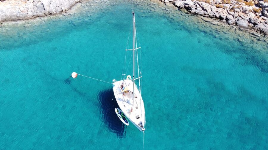 From Heraklion: Dia Island Private Sailing Trip - Dia Island time: cedar trees, the church visit, and the Saint George bay