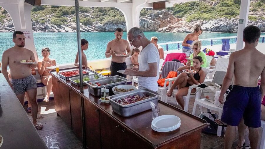 From Heraklion: Elounda, Kolokitha, and Spinalonga Boat Trip - Barbarossa Cave: A Natural Wonder With Pirate Naming