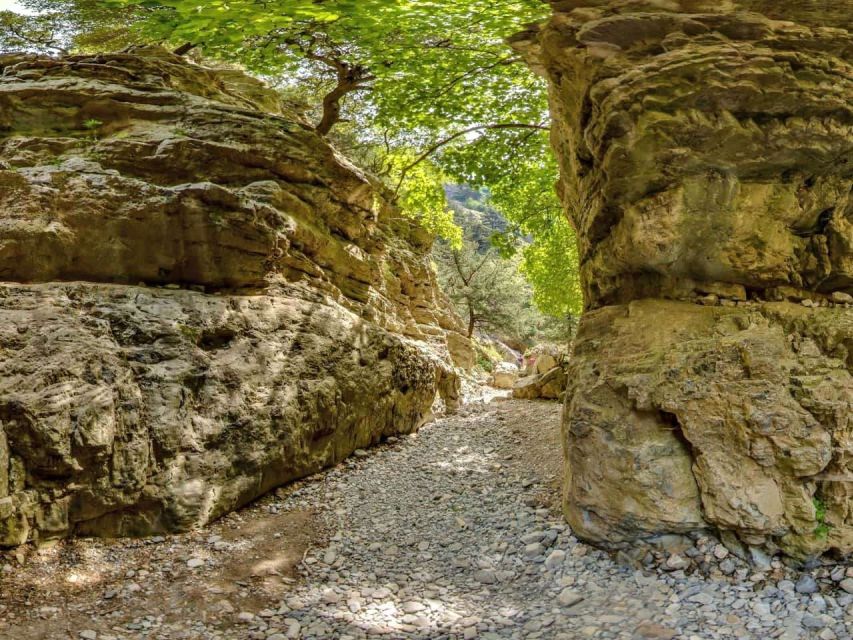 From Heraklion: Imbros Gorge and Libyan Sea Guided Day Trip - Komitades Village and Hora Sfakion: where the day turns into real relaxation