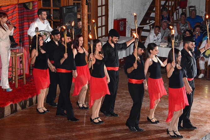 From Heraklion & Malia: Cretan Folklore Night with Buffet - Watching dancers in costume (and learning basics)