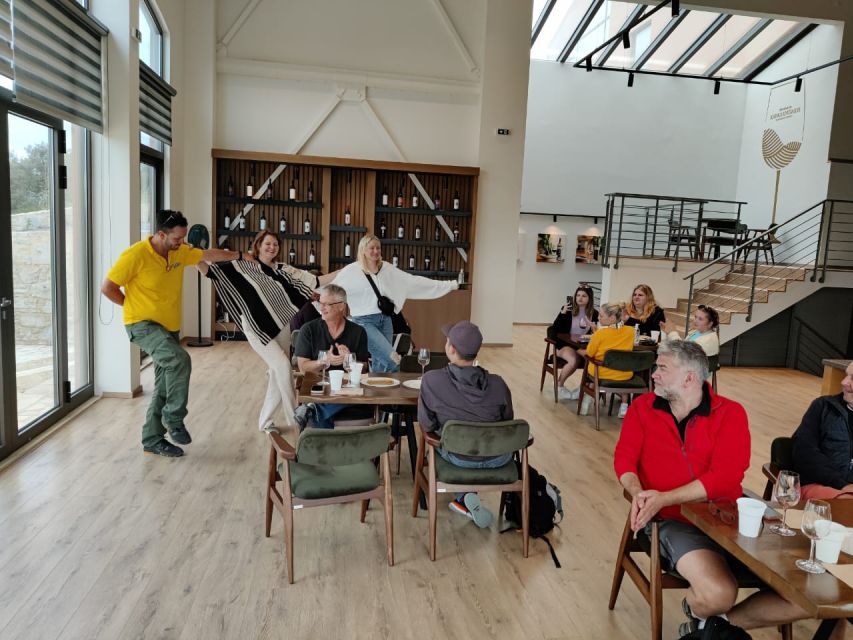 From Heraklion: Matala Beach - Caves & winery Full Day tour - Key points before you go
