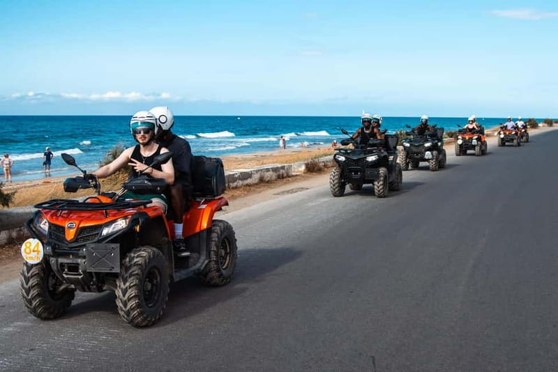 From Heraklion: Quad Safari Wild Crete Evening Tour - Pickup and small-group feel from the Heraklion side