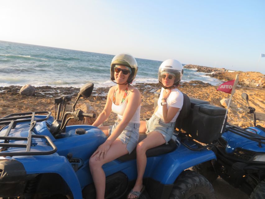 From Hersonissos/Malia: Guided Sunset Quad Safari - Picking an ATV: Seats, Licenses, and Sharing the Ride