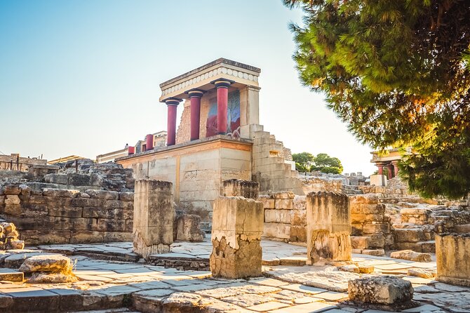 Full Day Knossos Palace Zeus Cave Lassithi Plateau from Elounda - Krasi Village Break and the Lion’s Fountain Pause