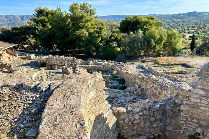 Full-Day Private Tour in Matala Caves and Ancient Gortyn in Crete - Matala Beach Time: Golden Sand, Turquoise Water, and a Real Break