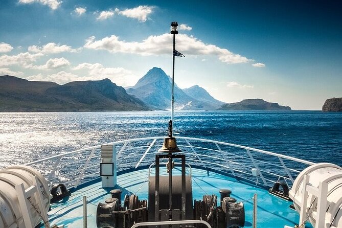 GRAMVOUSA and BALOS Boat & Beach & Lunch on CRETE - What you’ll see on the boat: sea views, then beach reality