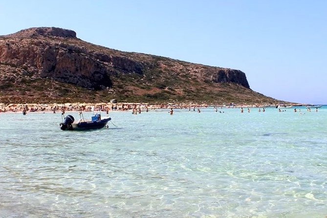 GRAMVOUSA and BALOS Boat & Beach & Lunch on CRETE - Kissamos to Gramvousa: your first boat ride