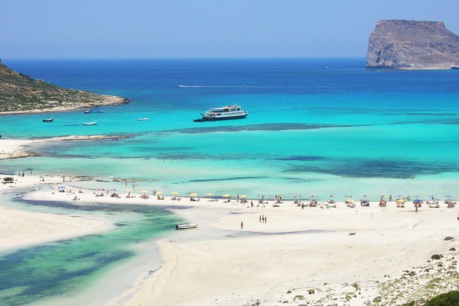 Gramvoussa - Balos - Balos Lagoon: 3 hours of swimming time and pink-sand drama