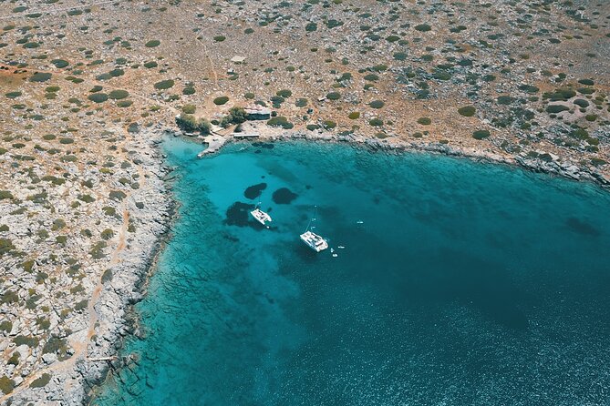 Heraklion: Dia Island Catamaran Cruise with Water Toys - Drinks and the protein snack angle (yes, it matters)