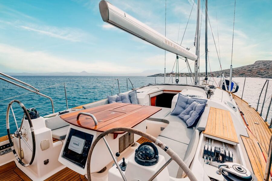 Heraklion: Dia Island Luxury Sailing Trip with Meal & Drinks - Price and value: $68 for a day that includes food and drinks