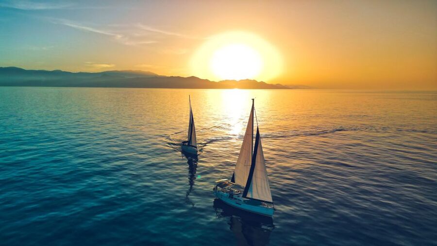 Heraklion: Dia Island Private Sailing Cruise with Full Meal - Dia Bay anchor time: swimming, snorkeling, fishing, and SUP with real limits