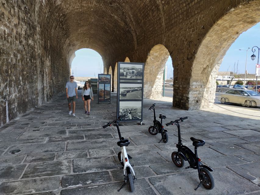 Heraklion: Ecobike Sightseeing Tour with Greek Meze - The Greek meze finish: food, wine, and a proper end point