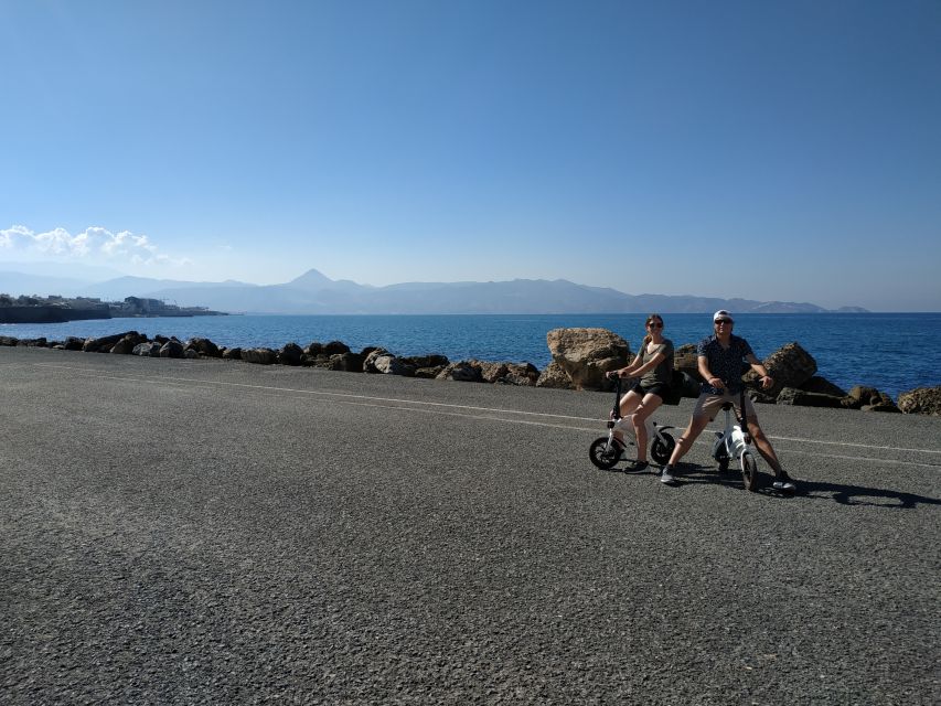 Heraklion: Ecobike Sightseeing Tour with Greek Meze - From Karavolas to the Venetian Walls: first impressions that matter