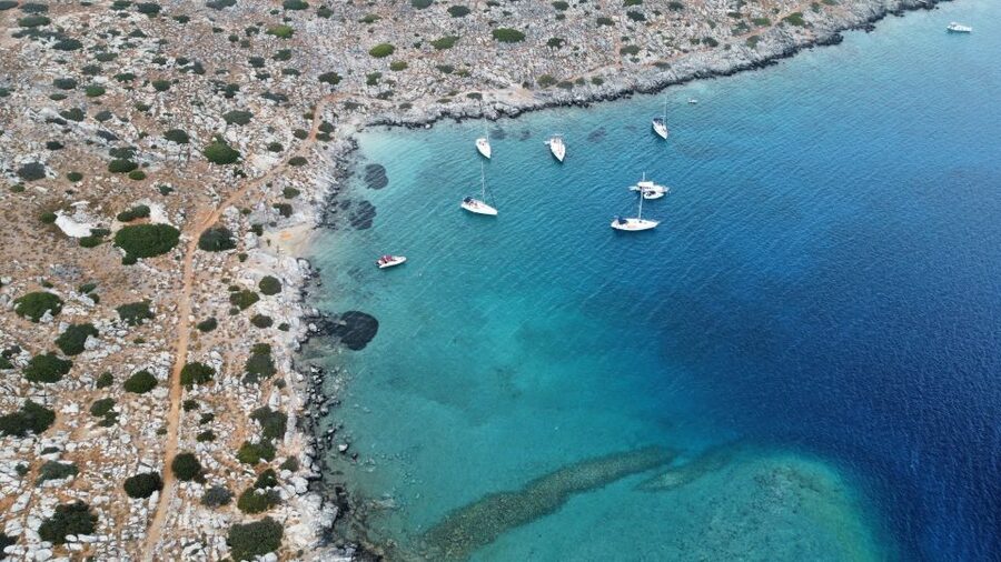 Heraklion: Nature Reserve Dia Island Full-Day Cruise & Lunch - Stop 3: Agios Georgios for beach time with Minoan roots