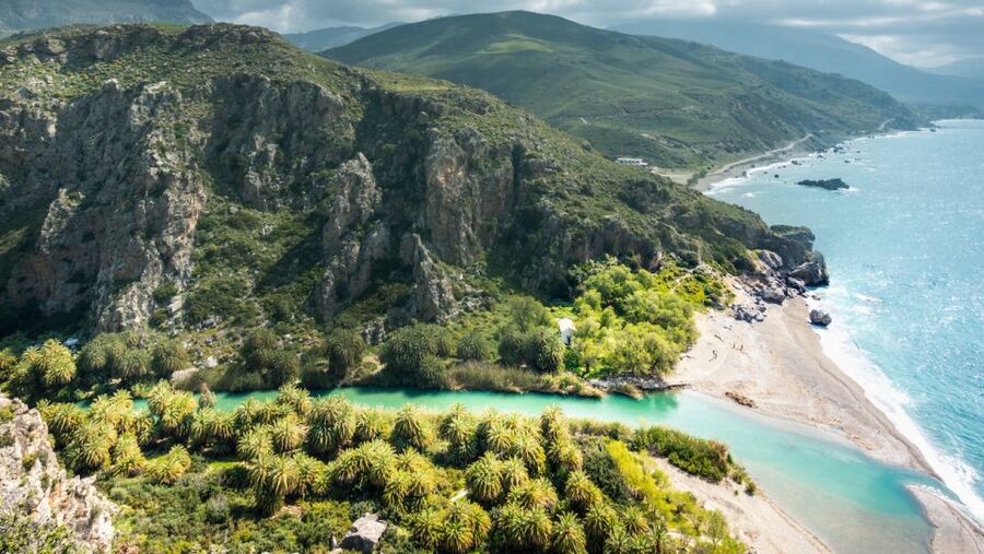 Heraklion: Preveli By Boat, Damnoni & Kourtaliotiko Springs - Kourtaliotis Gorge springs: where the swim feels like the main event
