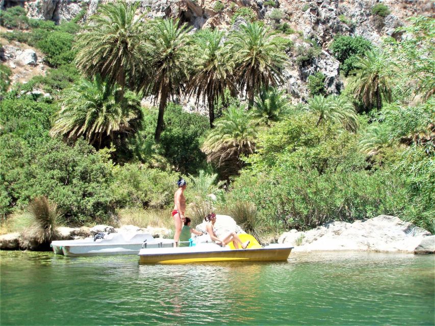 Heraklion: Preveli By Boat, Damnoni & Kourtaliotiko Springs - Boat ride to Preveli Palm Beach: the ferry feeling you’ll actually use