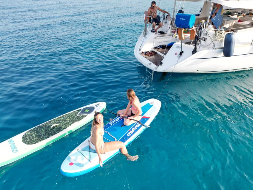 Heraklion: Sailing Cruise to Dia Island with Drinks and Meal - Snorkeling, Fishing, and SUP: The Gear Is Included and the Activities Are Flexible