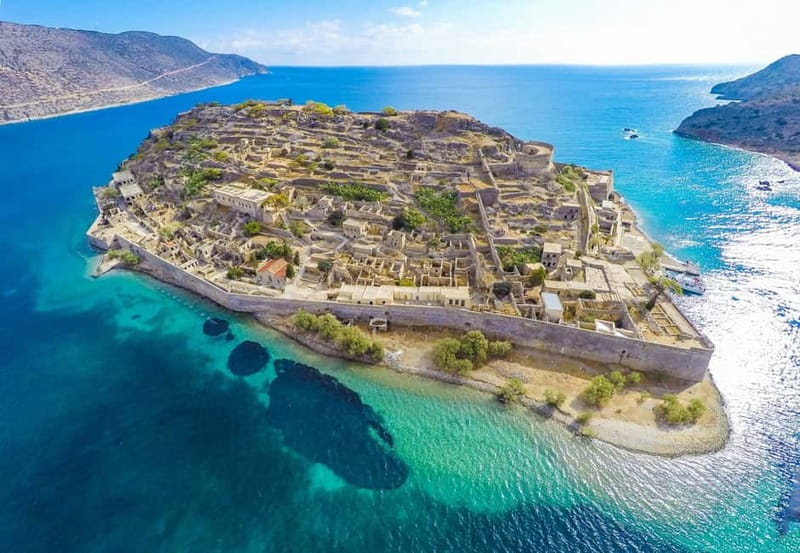 Heraklion: Spinalonga, Agios Nikolaos, & Elounda Boat Tour - Kolokytha Beach at late morning: swim, snorkel, and breathe