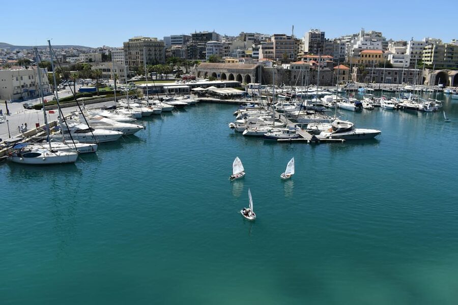 Heraklion Through Local Eyes – A Walking Experience - Getting Oriented on Venetian Walls Before the First Bite