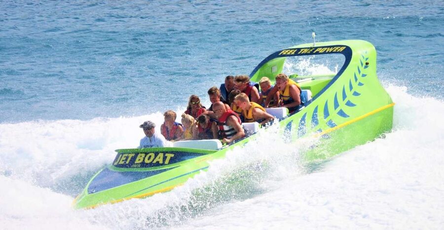 Hersonissos: Jet Boat Tour with Snorkeling - Jet Boat Energy: From Hersonissos Port to 90 km/h Turns