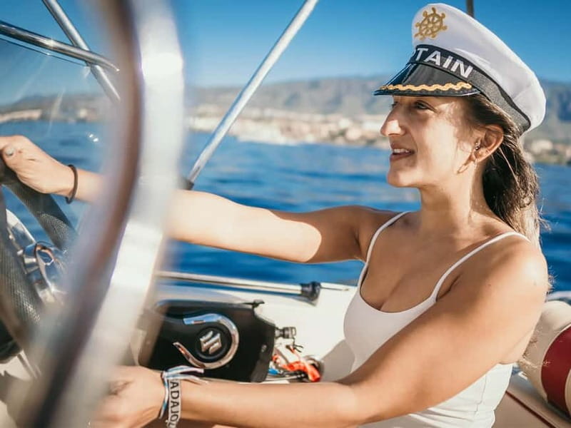Hersonissos: Rent a Boat - No License Needed - Saint George Bay and the pirate cave: the stop you’ll plan around