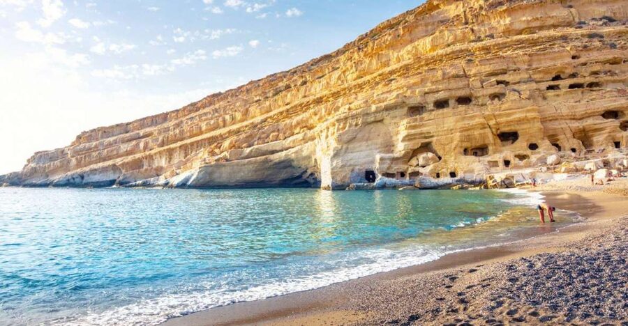 Hippies Beach - Matala Tour From Heraklion - The Drive from Heraklion: Matala’s Minoan and Myth Connections