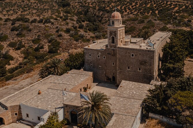 Ierapetra-Makrigialos: Vai Palm Beach, Moni Toplou & Sitia Tour - Moni Toplou: what you’re really paying for (and the €5 entrance fee)