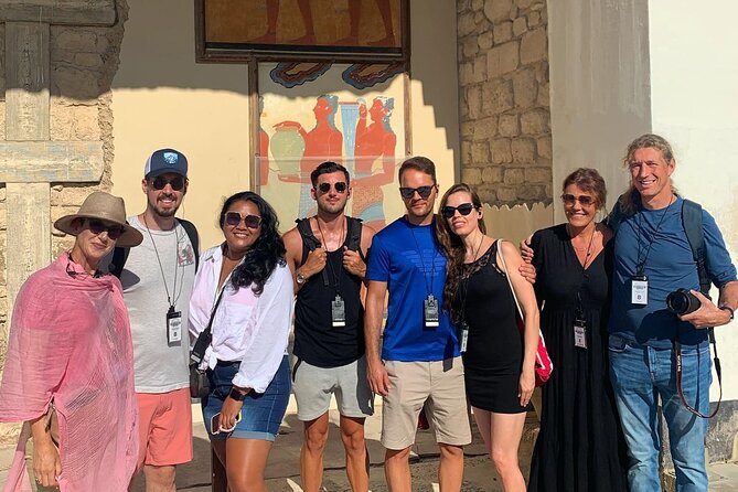 Knossos and Arch Museum of Heraklion (Guide+Transfer+Ticket) - Knossos Palace guided walking at 11:00