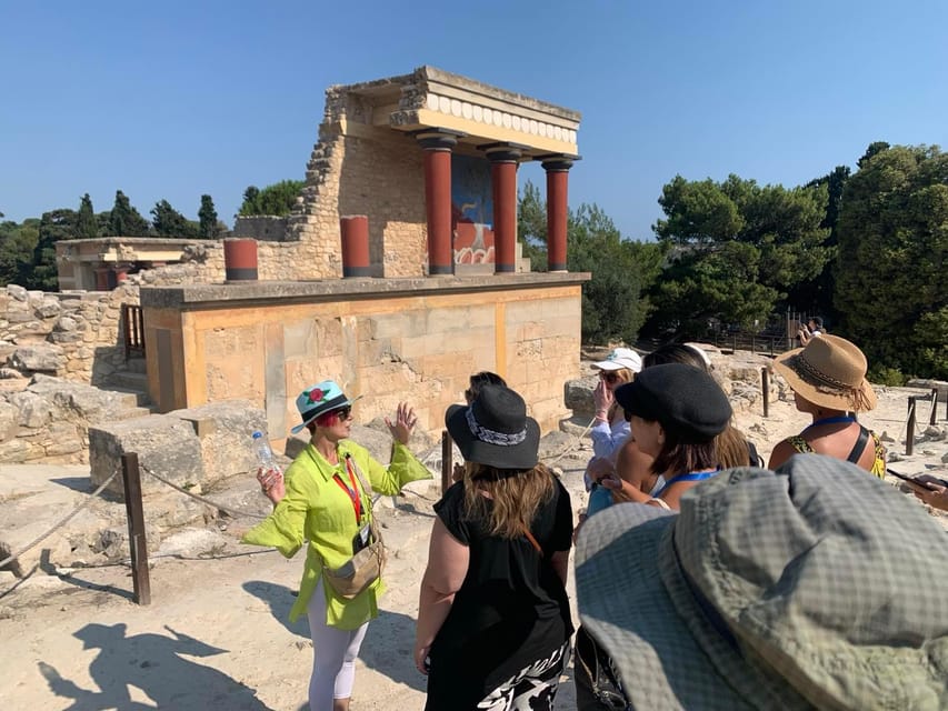 Knossos: Labyrinth of Knossos Skip-the-Line Walking Tour - The 1.5-hour walk: what you’ll cover on the palace site